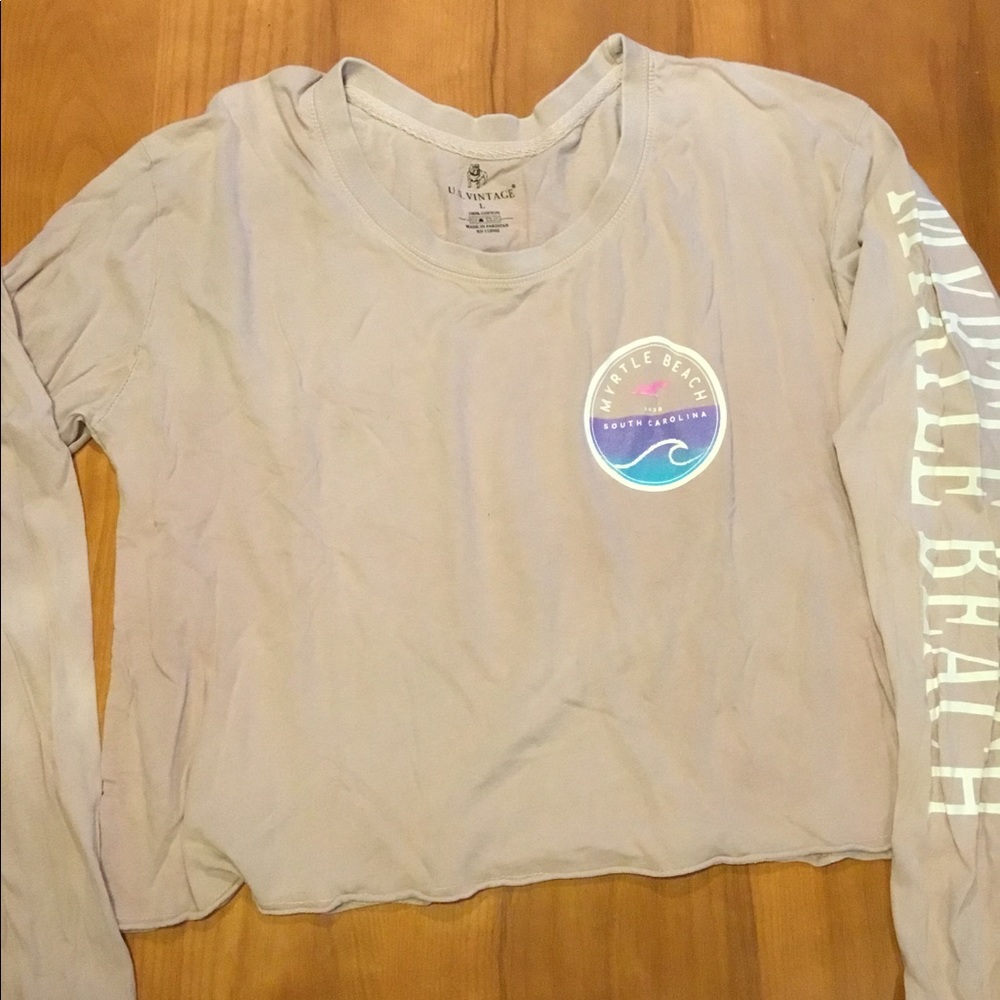 Beach | Crop Tee - Picture 2 of 7